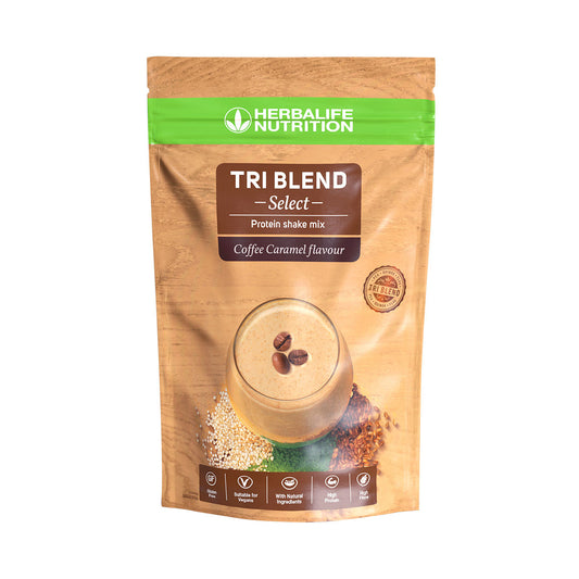 Tri-Blend Select - Protein-Getränkemix Coffee caramel 600 g